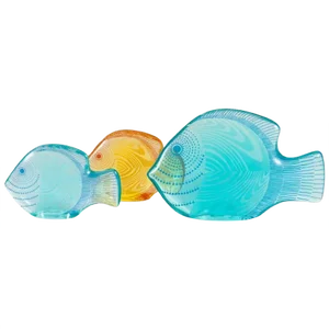 Acrylic Glass Fish by Abraham Palatnik, 1960s, Set of 3