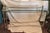 Metal 1960s Hollywood Regency Chrome Glass Console Table For Sale - Image 7 of 7