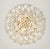Alabaster White Murano Glass Pendant Light with Polyhedrons from Justfurnituress SRL For Sale - Image 6 of 10