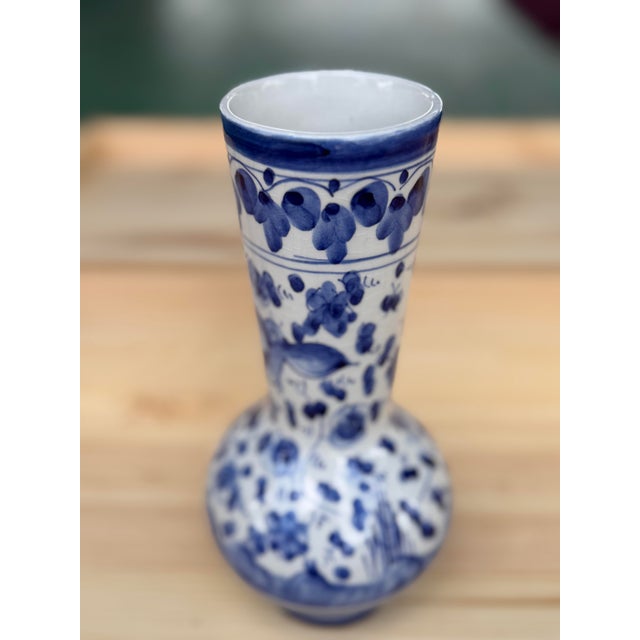 Late 20th Century Portuguese Ceramic Jug in the 'Mille Fleurs' Style, For Sale - Image 5 of 8