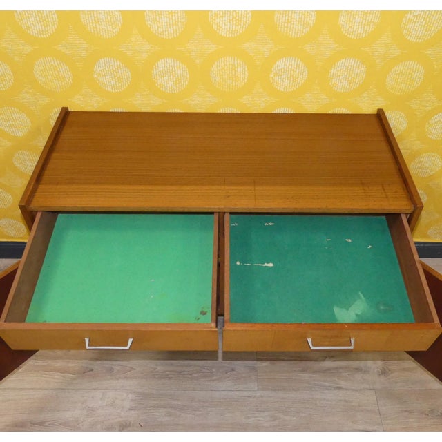 Brown Small Vintage Sideboard in Walnut, 1960s For Sale - Image 8 of 14