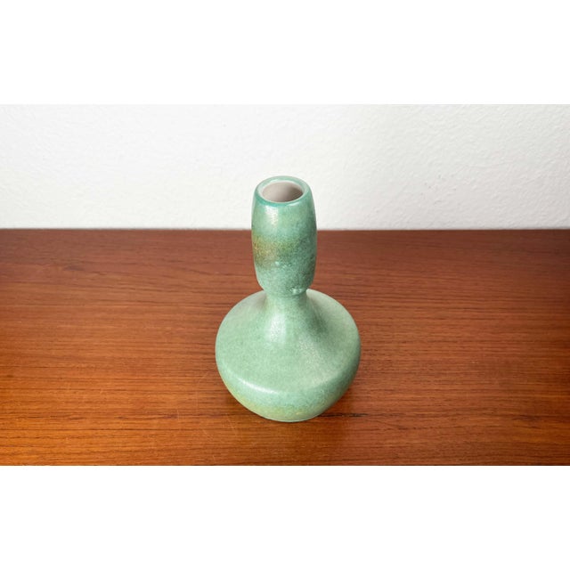 Ceramic Mid-Century Modern Minimalist West German Pottery WGP Vase from Bay Keramik, 1970s For Sale - Image 7 of 13