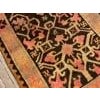 Early 20th Century 1900s Brown Medallion Antique Indian Rug 2'8" X 4'10" Handknotted Wool Carpet For Sale - Image 5 of 5