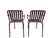 Modern Design Within Reach Palissade Outdoor Dining Chair With Armrest For Sale - Image 3 of 4