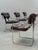 Tucroma Chairs in Brown Leather and Chrome by Guido Faleschini for I4 Mariani, Italy, 1970s, Set of 4 For Sale - Image 18 of 18