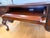 Sligh Carved Mahogany Leather Top Desk For Sale In New York - Image 6 of 12