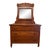 1900s Oak Dresser With Mirror For Sale