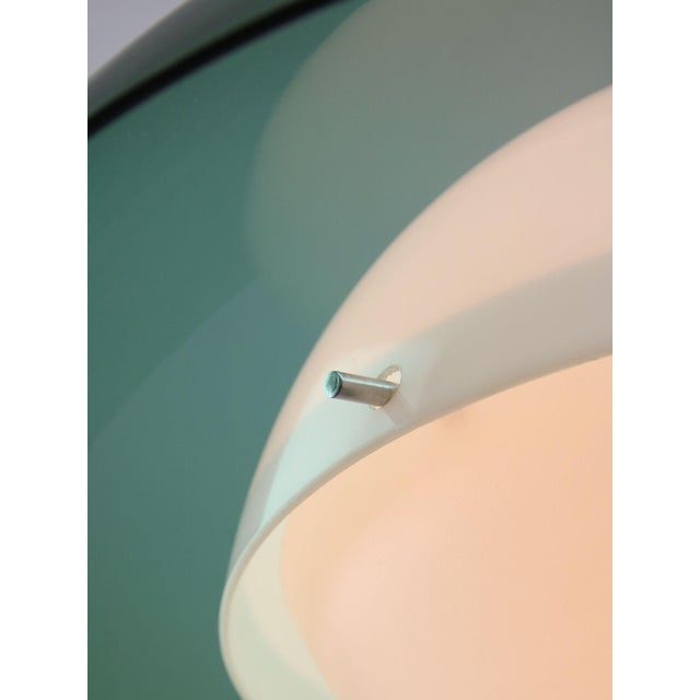 Italian Space Age Green Pendant Lamp in Acrylic Glass For Sale - Image 13 of 18