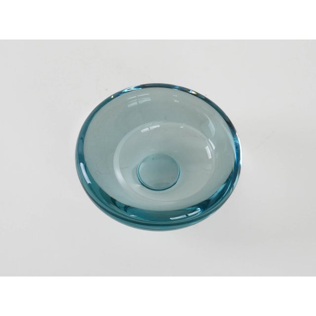 Vintage Danish Glass Bowl by Per Lütken for Holmegaard, 1960s For Sale - Image 6 of 8
