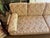 Textile Vintage 1970s Mediterranean Living Room Set With Sofa, Chair & Ottomans For Sale - Image 7 of 14