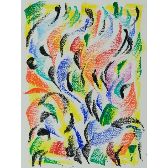 Françoise GALLE (1940) Fleeting Harmony Colored pastel Signed in felt-tip pen by the artist On heavy paper, 24 x 32 cm...