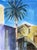Early 21st Century Agapi Wieruszewska, A View with A Palm Tree (Kisamos Street, Crete), Nude, Watercolour on Paper, 2024 For Sale - Image 5 of 5