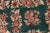Shabby Chic 1990's Floral Pak-Persian Green/Ivory Wool Rug - 6'1'' X 9'2'' For Sale - Image 4 of 9
