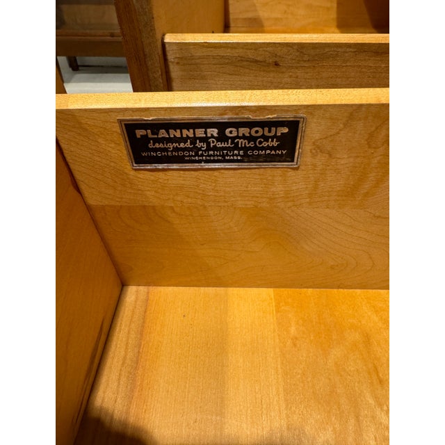 Wood 1950s Paul McCobb Double Dresser For Sale - Image 7 of 11