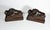 1940s Lions of Lucerne Carved Mahogany Bookends - a Pair For Sale - Image 9 of 9