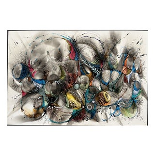 Pino La Vardera, Torremolinos, 1975, Mixed Media on Paper For Sale