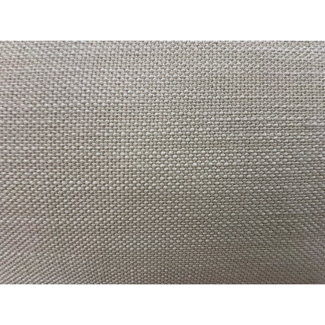 Rh Maxwell Left-Arm L-Sectional | Classic | Down | Perennials® Performance Textured Linen Weave – Dune For Sale - Image 18 of 18