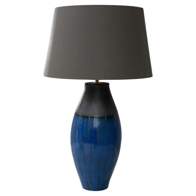 20th Century German Ceramic Table Lamp For Sale - Image 15 of 18