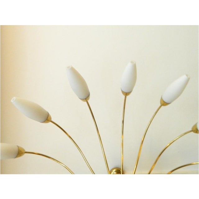 16-Light Chandelier by Rupert Nikoll For Sale - Image 5 of 7