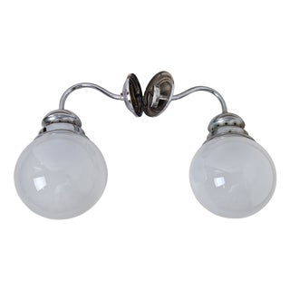 LP1 Wall Lamps in Chromed Brass by Luigi Caccia Dominioni for Azucena, Set of 2 For Sale