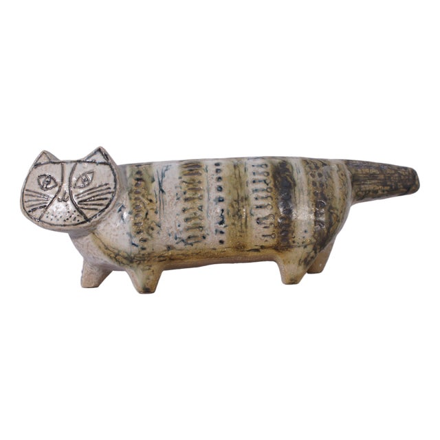 Ceramic Stora Zoo Cat by Lisa Larson for Gustavsberg, Sweden For Sale