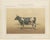 Borie, Breton Cow, French Cattle Breed, 1863, Paper For Sale - Image 3 of 9