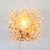 Gold Mid-Century Amber Bubble Glass Wall Light attributed to Helena Tynell for Limburg, Germany, 1970s For Sale - Image 8 of 13