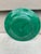 Late 19th Century French Green Majolica Leaves Plate Montereau, Circa 1890 For Sale - Image 5 of 5