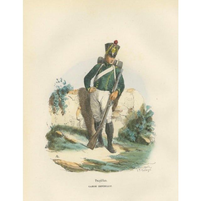 Paper After Horace Vernet, Pupilles of the Imperial Guard, 1843, Paper For Sale - Image 7 of 10