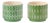 Geometric Patterned Dolomite Planter (Set of 2) For Sale