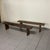 20th Century Folk Art Rustic Italian Wooden Benches, 1890s, Set of 2 For Sale - Image 16 of 18