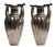 Silver 800 2-Handle Vases from Bellotto Argenterie, Set of 2 For Sale - Image 4 of 7
