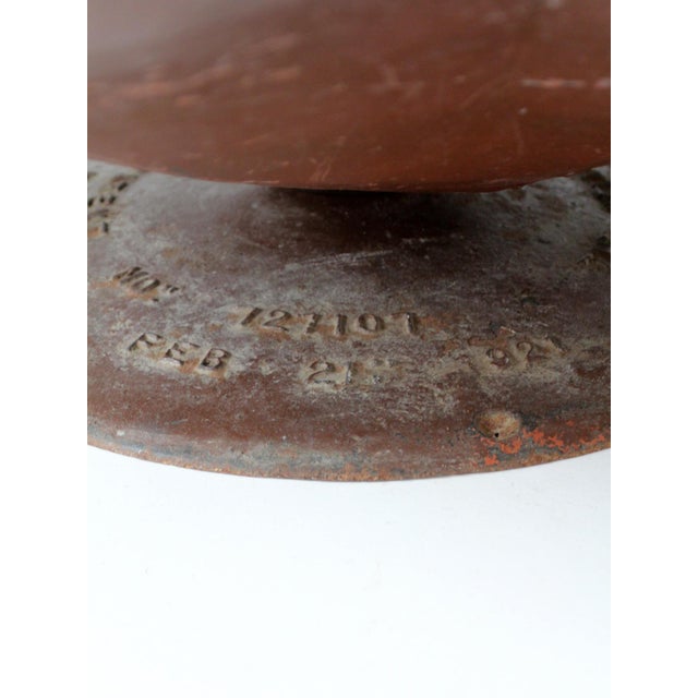 Antique Industrial Rotating Hardware Bin For Sale - Image 13 of 17