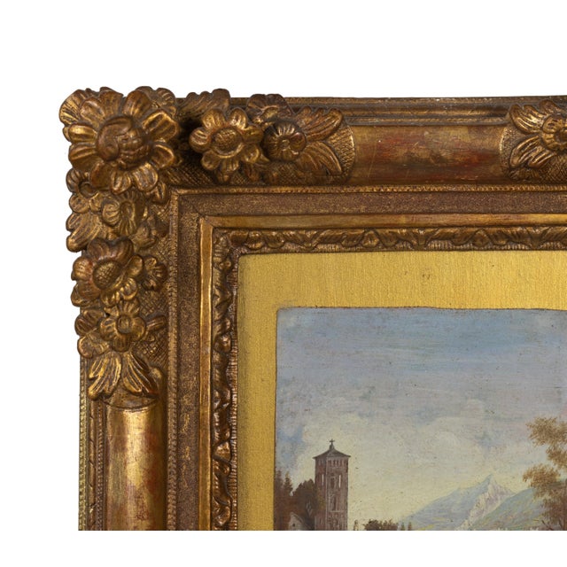 Baroque Italian School Artist, Lake Garda, 18th Century, Artwork on Paper For Sale - Image 3 of 8