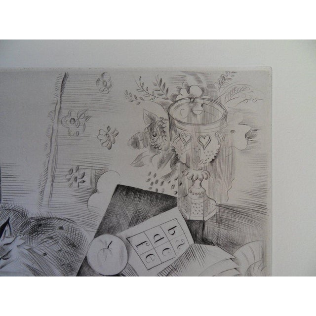 Modern Mily Possoz, The Cat's Nap, Engraving For Sale - Image 3 of 8