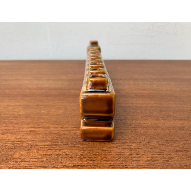 Mid-Century German Studio Pottery Brutalist Candleholder, 1960s For Sale - Image 5 of 18