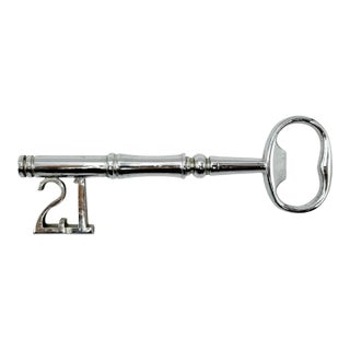 Vintage the 21 Club Nyc Restaurant Key Corkscrew Barware New York For Sale