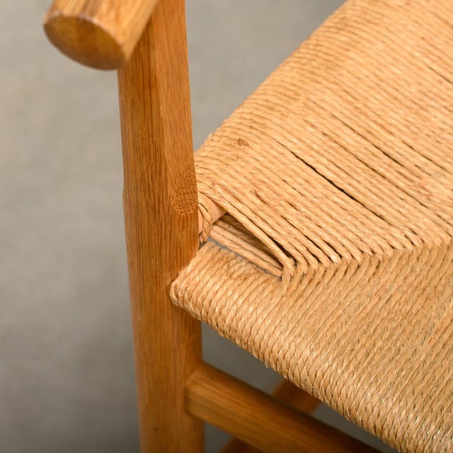 Model PP201 Dining Chairs in Oak and Papercord Seats by Hans J. Wegner for PP Møbler, 1970s, Set of 4 For Sale - Image 15 of 18