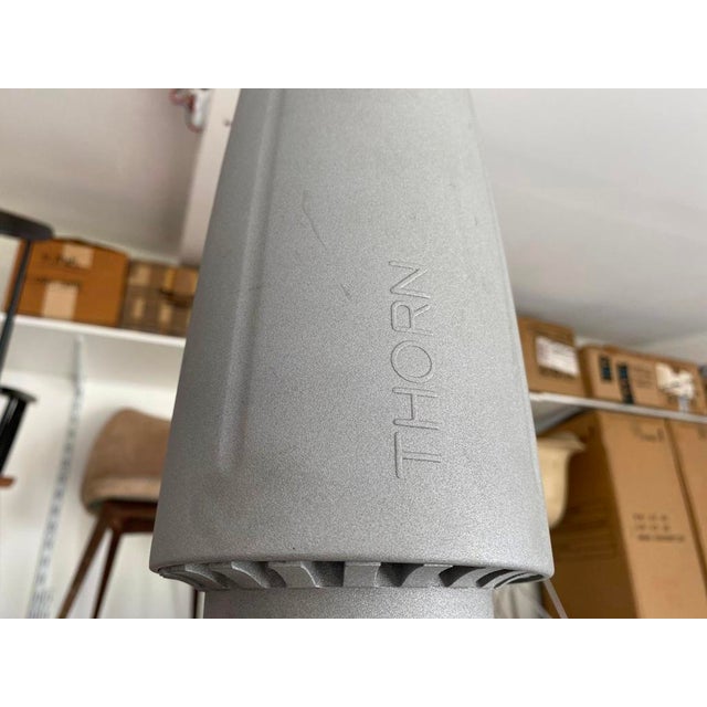 Gray Industrial Pendant Light in Aluminum, 1970s For Sale - Image 8 of 17