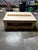 Handcrafted Rustic Wood Outdoor Coffee Table With Built-in Planter For Sale - Image 4 of 9