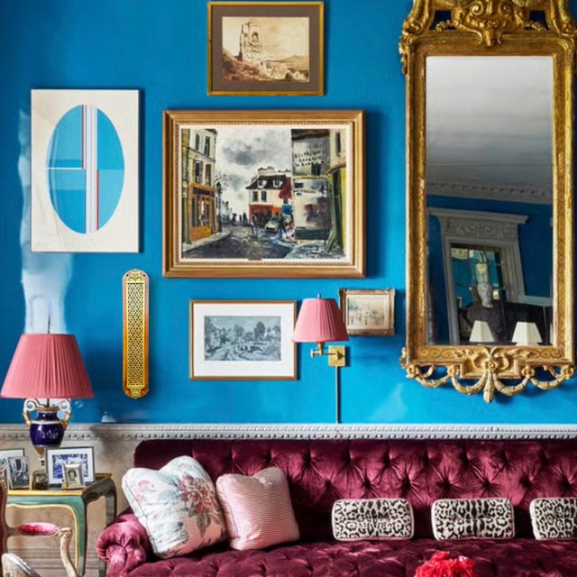 A unique vintage French wall accent made in the early to mid 20th century. The base is crafted from high-quality wood and...