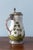 Pewter-Mounted Fisherman Birnkrug from Bayreuth Faience, 19th Century For Sale - Image 4 of 10
