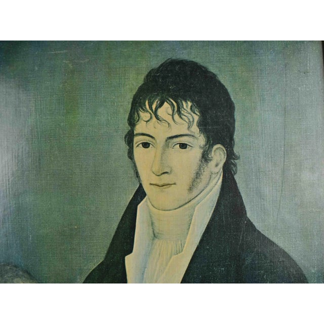 American Mid 20th Century Early American Benjamin Franklin Yoe and Son by Joshua Johnson Print For Sale - Image 3 of 7