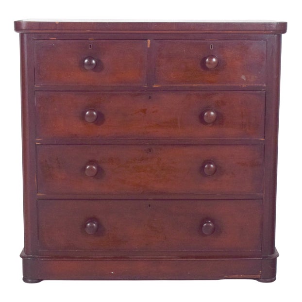 Antique Portuguese Romantic Chest of Drawers, 1890s For Sale