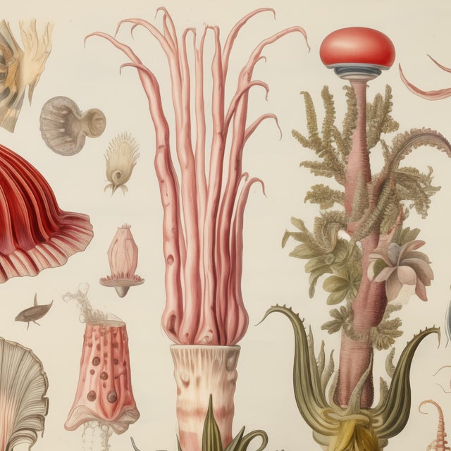 Fantasy Seascape Fine Art Print Museum-quality print after an original bookplate from the late 1800s. The original patina,...