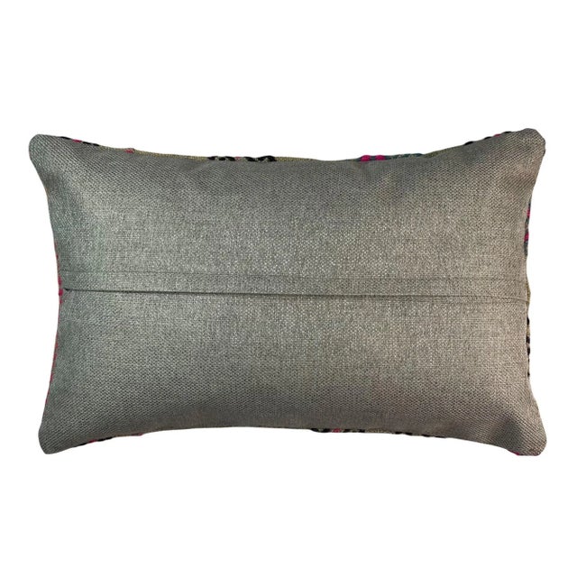 Vintage Anatolian Kilim Cushion Cover For Sale - Image 3 of 11