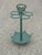 Green Cast Iron Umbrella Stand with Handle, 1920s For Sale - Image 9 of 12