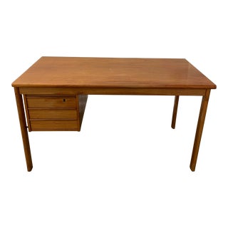 1960s Peter Lovig Nielsen for Dansk Teak Sliding Top Desk For Sale