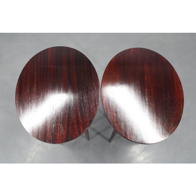 Thonet No. 206 Side Tables from Thonet, Former Czechoslovakia, 1930s, Set of 2 For Sale - Image 4 of 18