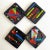 Postmodern Vintage 1980's Postmodern Studio Fused Art Glass Multicolor Abstract Coasters - Set of 4 For Sale - Image 3 of 12